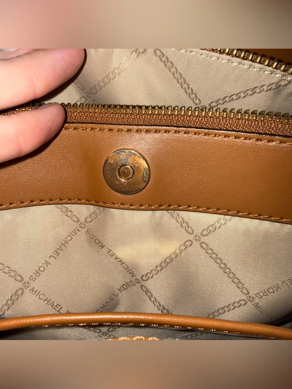 Michael Kors Edith Small Logo Satchel